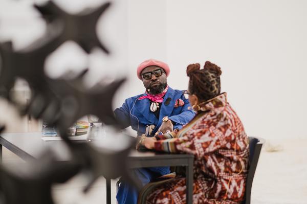 Eröffnung:  Ndidi Dike / Marianna Simnett / Reba Maybury  (Secession, 5.3.2026) Foto: eSeL.at  - Natascha Unkart