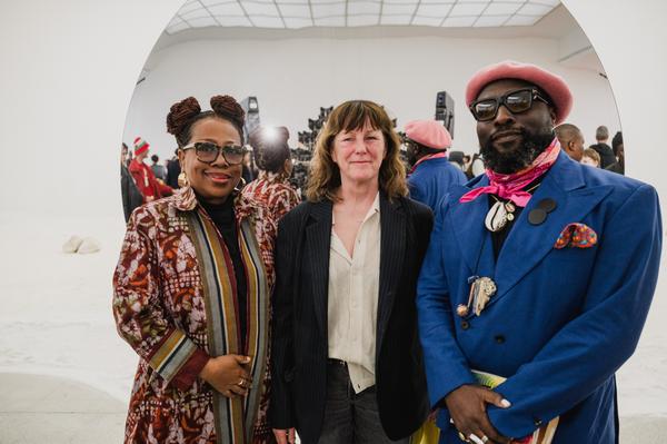 Eröffnung:  Ndidi Dike / Marianna Simnett / Reba Maybury  (Secession, 5.3.2026) Foto: eSeL.at  - Natascha Unkart