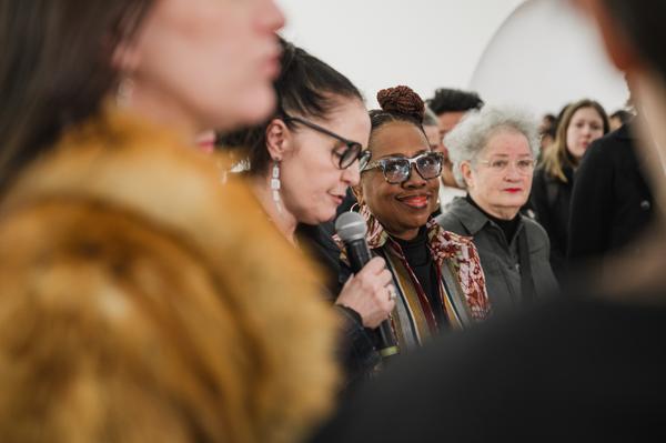 Eröffnung:  Ndidi Dike / Marianna Simnett / Reba Maybury  (Secession, 5.3.2026) Foto: eSeL.at  - Natascha Unkart