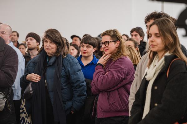 Eröffnung:  Ndidi Dike / Marianna Simnett / Reba Maybury  (Secession, 5.3.2026) Foto: eSeL.at  - Natascha Unkart
