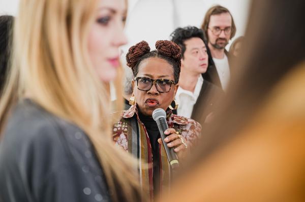 Eröffnung:  Ndidi Dike / Marianna Simnett / Reba Maybury  (Secession, 5.3.2026) Foto: eSeL.at  - Natascha Unkart