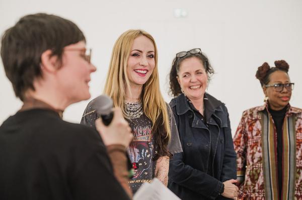 Eröffnung:  Ndidi Dike / Marianna Simnett / Reba Maybury  (Secession, 5.3.2026) Foto: eSeL.at  - Natascha Unkart