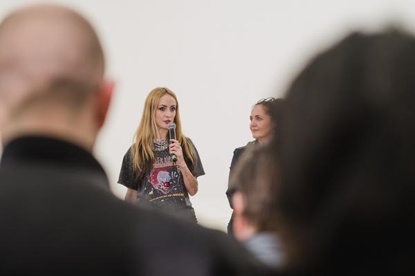 Eröffnung:  Ndidi Dike / Marianna Simnett / Reba Maybury  (Secession, 5.3.2026) Foto: eSeL.at  - Natascha Unkart