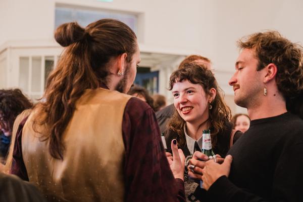 Eröffnung:  Ndidi Dike / Marianna Simnett / Reba Maybury  (Secession, 5.3.2026) Foto: eSeL.at  - Natascha Unkart