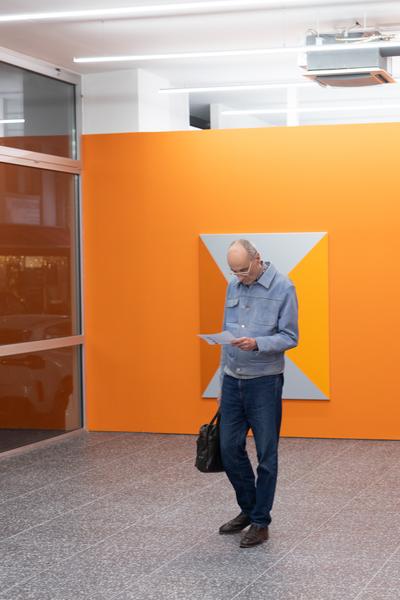 Nick Oberthaler &quot;Bruxelles&quot; (Galerie Layr, 7.11. - 20.12.2025) Foto: eSeL.at - Lorenz Seidler