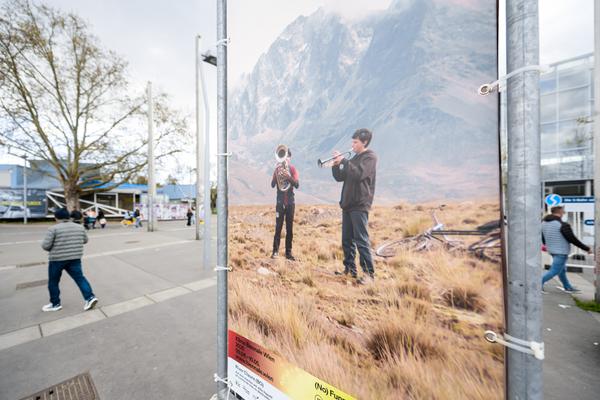 Klima Biennale 2026: "Funny Games" - River Claure "A cuenta de tres, lo destruimos todo" (div. Standorte, seit 8.4.2026) Foto: eSeL.at - Joanna Pianka