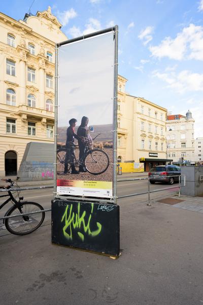 Klima Biennale 2026: "Funny Games" - River Claure "A cuenta de tres, lo destruimos todo" (div. Standorte, seit 8.4.2026) Foto: eSeL.at - Joanna Pianka