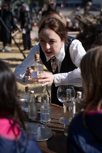 (No) Funny Games Opening - Klima Biennale 2026 (Kaorle Karlsplatz, 09.04.2026) Foto: eSeL.at - Sarah Tasha