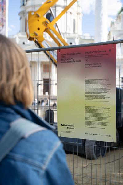 (No) Funny Games Opening - Klima Biennale 2026 (Kaorle Karlsplatz, 09.04.2026) Foto: eSeL.at - Sarah Tasha