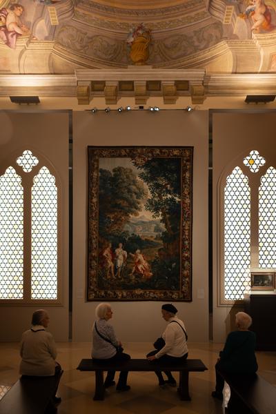 Noble Begierden. Eine Geschichte des europäischen Kunstmarkts (Gartenpalais Liechtenstein, 30.1. - 6.4.2026) Foto: eSeL.at - Lorenz Seidler