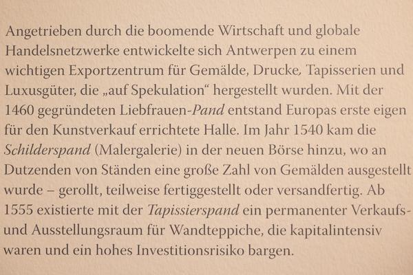 Noble Begierden. Eine Geschichte des europäischen Kunstmarkts (Gartenpalais Liechtenstein, 30.1. - 6.4.2026) Foto: eSeL.at - Lorenz Seidler