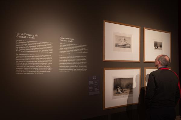 Noble Begierden. Eine Geschichte des europäischen Kunstmarkts (Gartenpalais Liechtenstein, 30.1. - 6.4.2026) Foto: eSeL.at - Lorenz Seidler