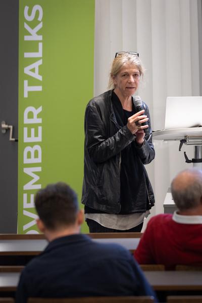 Novembertalks 2025: Maike van Stiphout, DSLA (Tu Wien Architektur &amp; Raumplanung, 3.11.2025) Foto: eSeL.at - Lorenz Seidler