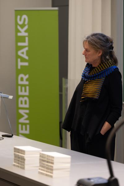 Novembertalks 2025: Maike van Stiphout, DSLA (Tu Wien Architektur &amp; Raumplanung, 3.11.2025) Foto: eSeL.at - Lorenz Seidler