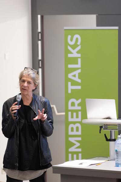Novembertalks 2025: Maike van Stiphout, DSLA (Tu Wien Architektur &amp; Raumplanung, 3.11.2025) Foto: eSeL.at - Lorenz Seidler