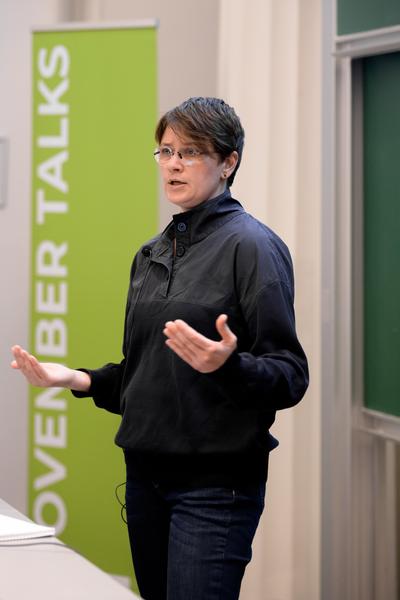 Novembertalks 2025: Joyce van den Berg, Studio Berg (Tu Wien Architektur &amp; Raumplanung, 10.11.2025) Foto: eSeL.at - Joanna Pianka