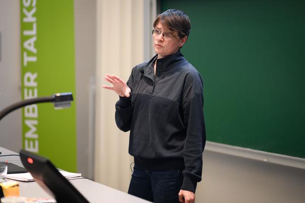 Novembertalks 2025: Joyce van den Berg, Studio Berg (Tu Wien Architektur &amp; Raumplanung, 10.11.2025) Foto: eSeL.at - Joanna Pianka