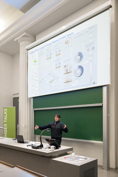 Novembertalks 2025: Joyce van den Berg, Studio Berg (Tu Wien Architektur &amp; Raumplanung, 10.11.2025) Foto: eSeL.at - Joanna Pianka