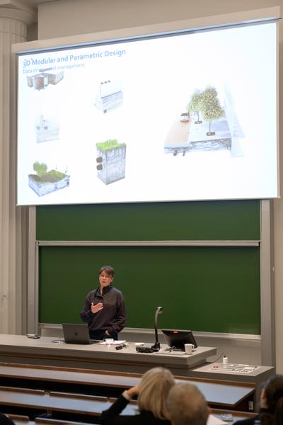 Novembertalks 2025: Joyce van den Berg, Studio Berg (Tu Wien Architektur &amp; Raumplanung, 10.11.2025) Foto: eSeL.at - Joanna Pianka
