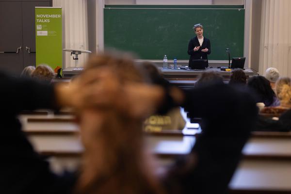 Novembertalks 2025: Franziska Meisel, Henning Larsen (Tu Wien Architektur &amp; Raumplanung, 17.11.2025) Foto: eSeL.at - Lorenz Seidler
