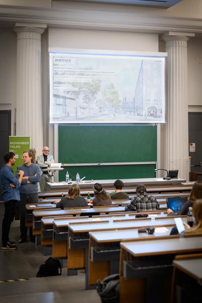 Novembertalks 2025: Konrad Rothfuchs, Argus (TU Wien Architektur &amp; Raumplanung, 01.12.2025) Foto: eSeL.at - Joanna Pianka