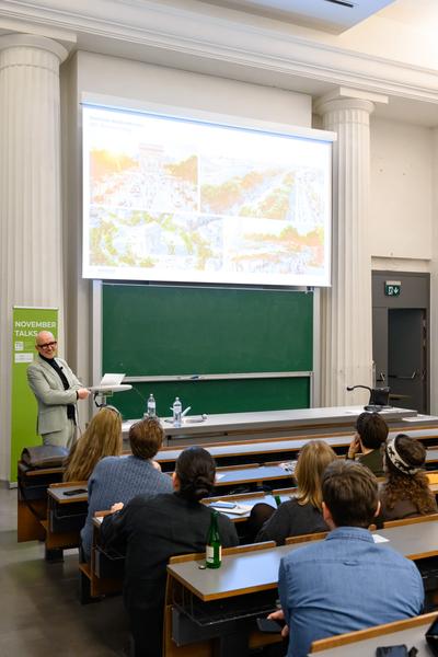 Novembertalks 2025: Konrad Rothfuchs, Argus (TU Wien Architektur &amp; Raumplanung, 01.12.2025) Foto: eSeL.at - Joanna Pianka