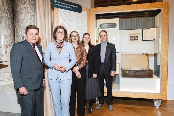 NS-Aktivistin im Verborgenen. Fokus auf einen Nachlass (Haus der Geschichte Österreich, 28.04.2026) Foto: eSeL.at - Robert Puteanu