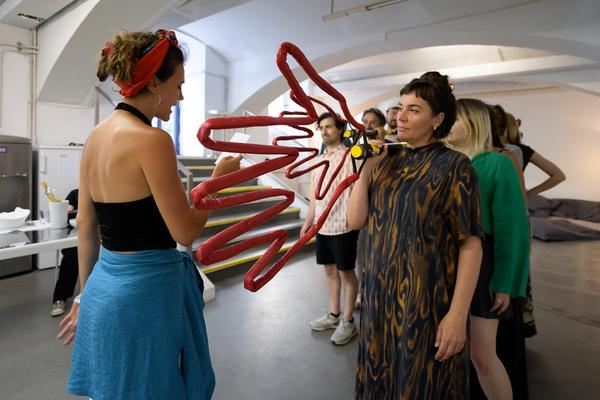 OFF-Biennale Budapest X DWH (das weisse haus, 04.07.2025) Foto: eSeL.at - Joanna Pianka