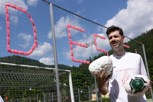 Viertelfestival: Freundschaftsmatch SV Hohenberg gegen Team MOST/4-Festival (Hohenberg, 29.6.2025) Foto: eSeL.at - Lorenz Seidler