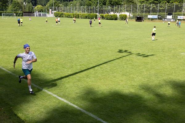 Viertelfestival: Freundschaftsmatch SV Hohenberg gegen Team MOST/4-Festival (Hohenberg, 29.6.2025) Foto: eSeL.at - Lorenz Seidler