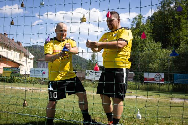Viertelfestival: Freundschaftsmatch SV Hohenberg gegen Team MOST/4-Festival (Hohenberg, 29.6.2025) Foto: eSeL.at - Lorenz Seidler