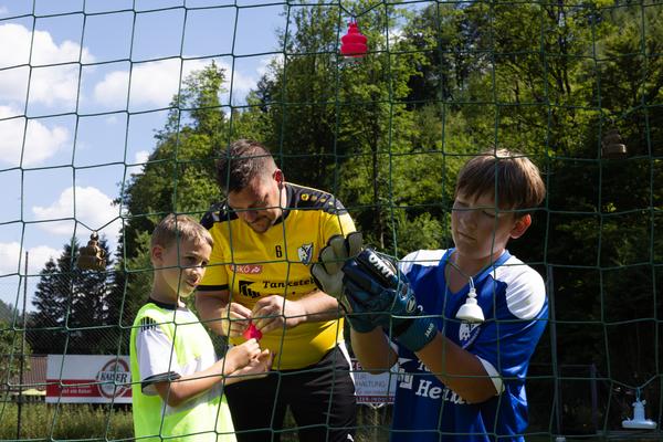 Viertelfestival: Freundschaftsmatch SV Hohenberg gegen Team MOST/4-Festival (Hohenberg, 29.6.2025) Foto: eSeL.at - Lorenz Seidler