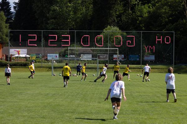 Viertelfestival: Freundschaftsmatch SV Hohenberg gegen Team MOST/4-Festival (Hohenberg, 29.6.2025) Foto: eSeL.at - Lorenz Seidler