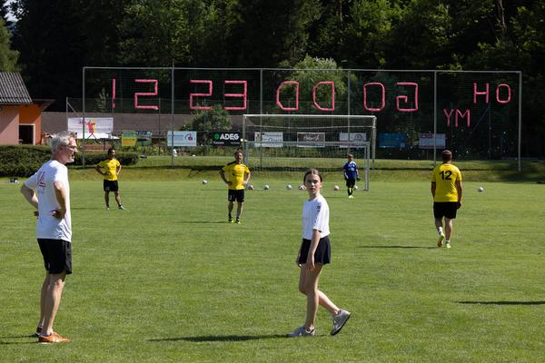 Viertelfestival: Freundschaftsmatch SV Hohenberg gegen Team MOST/4-Festival (Hohenberg, 29.6.2025) Foto: eSeL.at - Lorenz Seidler