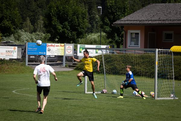 Viertelfestival: Freundschaftsmatch SV Hohenberg gegen Team MOST/4-Festival (Hohenberg, 29.6.2025) Foto: eSeL.at - Lorenz Seidler