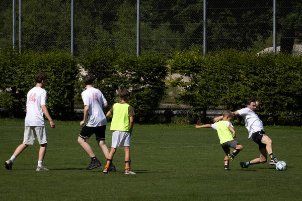 Viertelfestival: Freundschaftsmatch SV Hohenberg gegen Team MOST/4-Festival (Hohenberg, 29.6.2025) Foto: eSeL.at - Lorenz Seidler