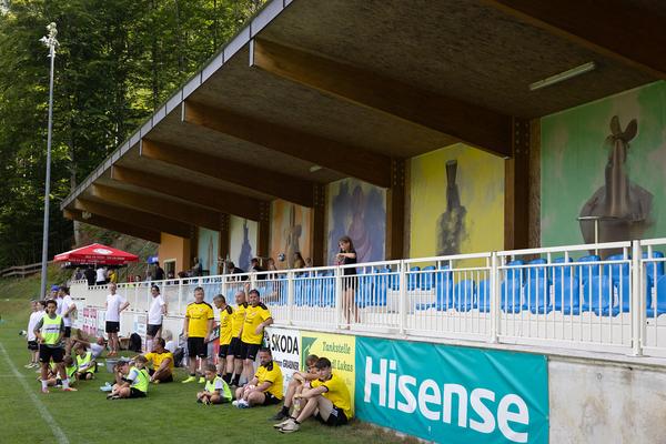 Viertelfestival: Freundschaftsmatch SV Hohenberg gegen Team MOST/4-Festival (Hohenberg, 29.6.2025) Foto: eSeL.at - Lorenz Seidler