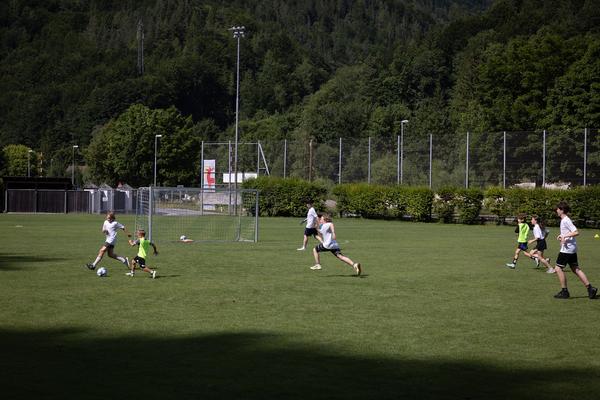 Viertelfestival: Freundschaftsmatch SV Hohenberg gegen Team MOST/4-Festival (Hohenberg, 29.6.2025) Foto: eSeL.at - Lorenz Seidler