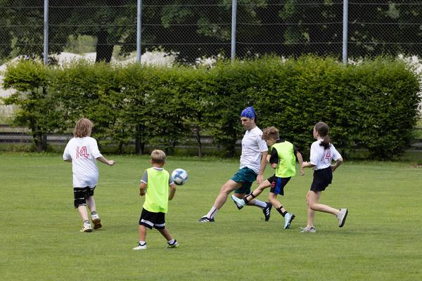 Viertelfestival: Freundschaftsmatch SV Hohenberg gegen Team MOST/4-Festival (Hohenberg, 29.6.2025) Foto: eSeL.at - Lorenz Seidler
