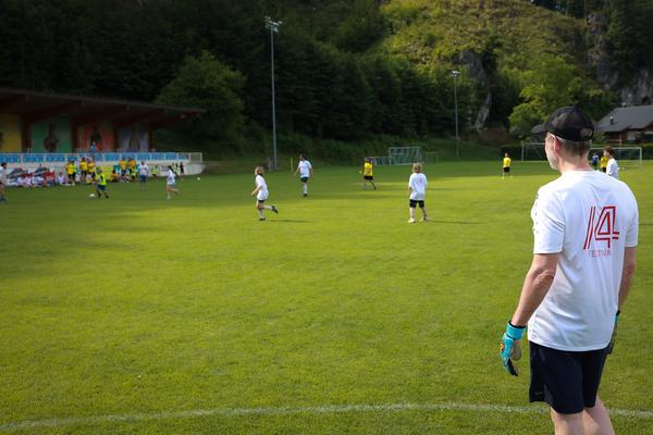 Viertelfestival: Freundschaftsmatch SV Hohenberg gegen Team MOST/4-Festival (Hohenberg, 29.6.2025) Foto: eSeL.at - Lorenz Seidler