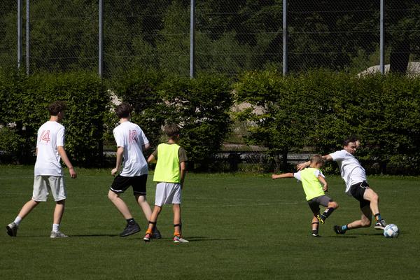 Viertelfestival: Freundschaftsmatch SV Hohenberg gegen Team MOST/4-Festival (Hohenberg, 29.6.2025) Foto: eSeL.at - Lorenz Seidler