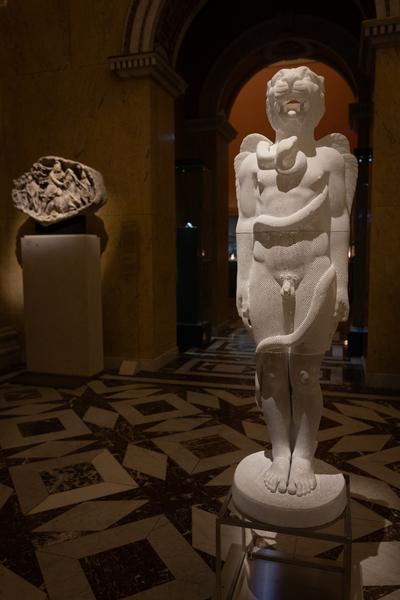 Oliver Laric &quot;Schwellenwesen&quot; (KHM Antikensammlung, 6.11.2025 - 15.2.2026) Foto: eSeL.at - Lorenz Seidler