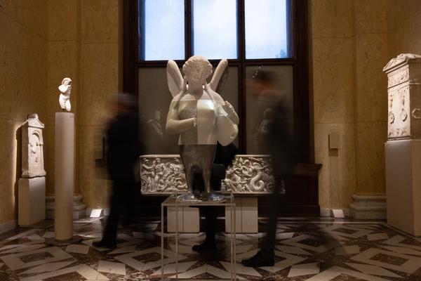 Oliver Laric &quot;Schwellenwesen&quot; (KHM Antikensammlung, 6.11.2025 - 15.2.2026) Foto: eSeL.at - Lorenz Seidler