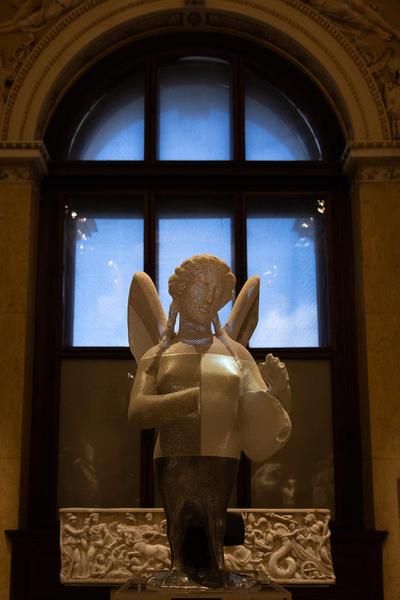 Oliver Laric &quot;Schwellenwesen&quot; (KHM Antikensammlung, 6.11.2025 - 15.2.2026) Foto: eSeL.at - Lorenz Seidler