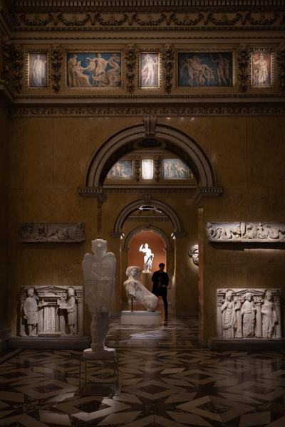 Oliver Laric &quot;Schwellenwesen&quot; (KHM Antikensammlung, 6.11.2025 - 15.2.2026) Foto: eSeL.at - Lorenz Seidler