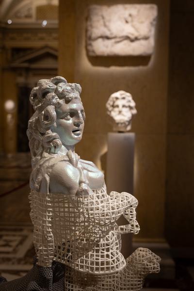 Oliver Laric &quot;Schwellenwesen&quot; (KHM Antikensammlung, 6.11.2025 - 15.2.2026) Foto: eSeL.at - Lorenz Seidler