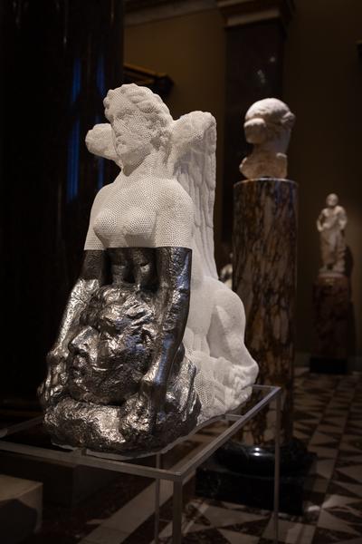 Oliver Laric &quot;Schwellenwesen&quot; (KHM Antikensammlung, 6.11.2025 - 15.2.2026) Foto: eSeL.at - Lorenz Seidler