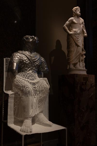 Oliver Laric &quot;Schwellenwesen&quot; (KHM Antikensammlung, 6.11.2025 - 15.2.2026) Foto: eSeL.at - Lorenz Seidler