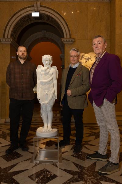 Oliver Laric &quot;Schwellenwesen&quot; (KHM Antikensammlung, 6.11.2025 - 15.2.2026) Foto: eSeL.at - Lorenz Seidler