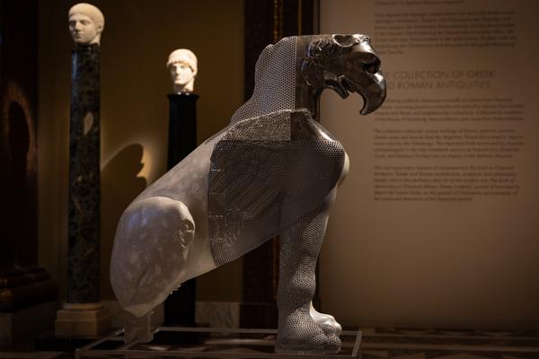 Oliver Laric &quot;Schwellenwesen&quot; (KHM Antikensammlung, 6.11.2025 - 15.2.2026) Foto: eSeL.at - Lorenz Seidler